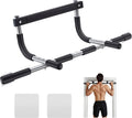 Pull up Bar for Doorway | Thickened Steel Max Limit 440 Lbs Upper Body Fitness Workout Bar| Multi-Grip Strength for Doorway | Indoor Chin-Up Bar Fitness Trainer for Home Gym Portable